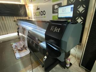 Ploter Impressão Digital kjet k-jet