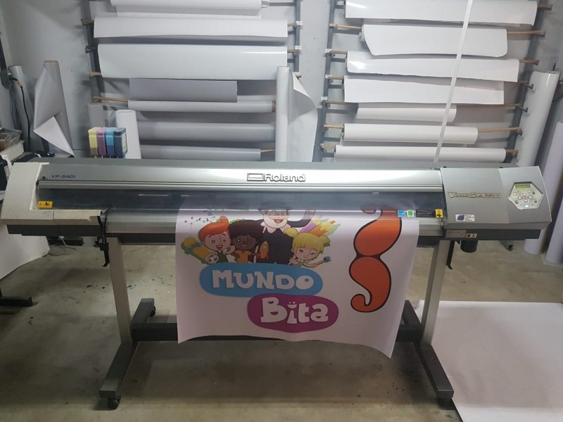 PLOTTER DE IMPRESSÃO E RECORTE ROLAND VP 540i - O seu balcão de comp