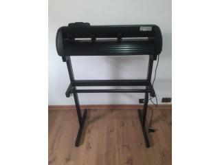 Plotter de Recorte Foison Modelo C24 com pedestal Funcionando Perfeitamente Não tem mira laser;