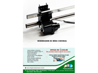 REBOBINADOR DE MÍDIA AUTOMÁTICO