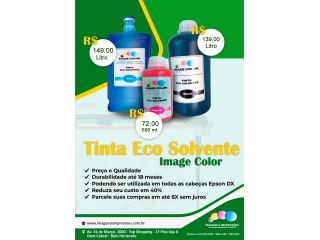 TINTA ECO SOLVENTE PARA CABEÇOTES EPSON